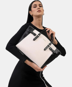 Miraggio Women Black Tote