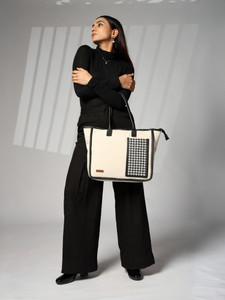 ENSAC Women Black Tote