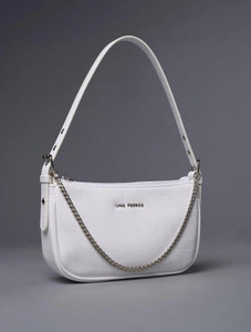 LINO PERROS Women White Shoulder Bag