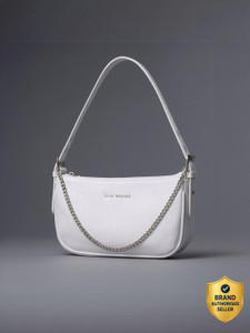 LINO PERROS Women White Shoulder Bag
