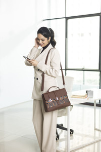 ZOUK Women Multicolor Satchel