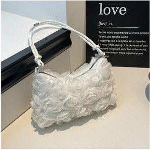 DOSYSO Women White Shoulder Bag