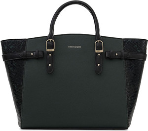 Miraggio Women Green Tote