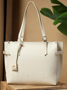 CarryLux Women Beige Tote