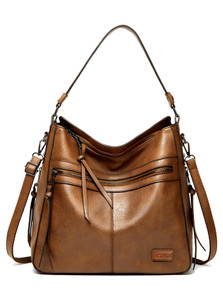 STORITE Women Brown Handbag