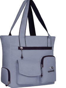 Woody Women Grey Shoulder Bag