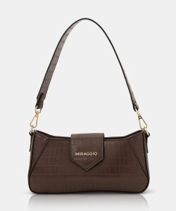 Miraggio Women Brown Shoulder Bag