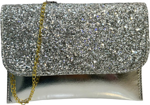 Skorpio Women Silver Handbag