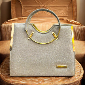 Skorpio Women Silver Handbag