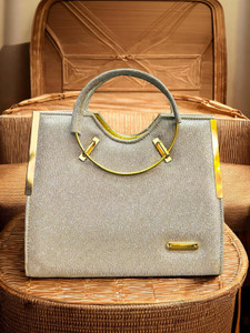 Skorpio Women Silver Handbag