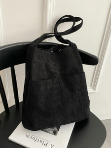 aesthetic Women Black Tote
