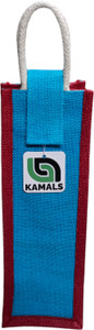 Kamals Men & Women Blue, Red Bottle Bag