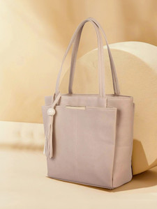 claspNclutch Women Beige Shoulder Bag