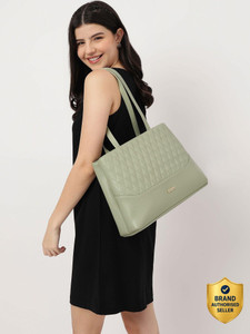 Fastrack Women Green Satchel