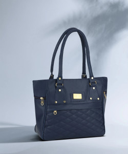 khatushyam collection Women Blue, Gold Hand-held Bag
