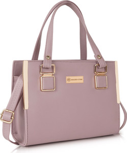 Golden Star Women Pink Hand-held Bag