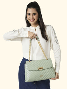 LAVIE Women Green Satchel