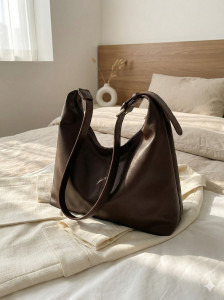 RV PUMPS Women Brown Shoulder Bag