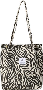 MOMISY Women Beige, Black Tote