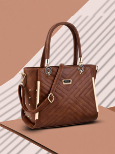 Fiesto fashion Women Tan Hand-held Bag