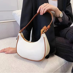 aesthetic Women White Shoulder Bag