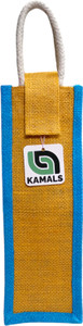 Kamals Men & Women Yellow, Blue Bottle Bag