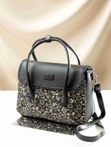 ZOUK Women Black Satchel