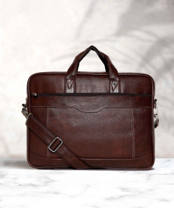 Alison Men Brown Messenger Bag