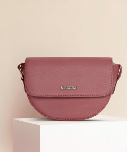 Fastrack Women Pink Sling Bag