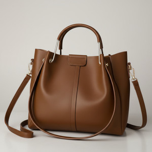 aesthetic Women Brown Shoulder Bag
