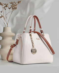 Women Marks Women White Hand-held Bag
