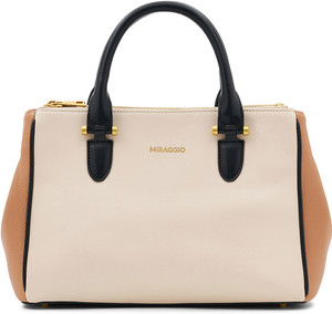 Miraggio Women Beige Handbag