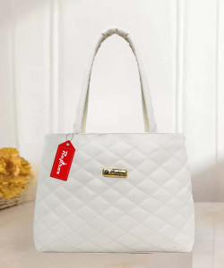 Reprox Women White Hand-held Bag