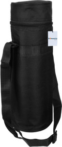 HOMESTIC Men & Women Black Bottle Bag