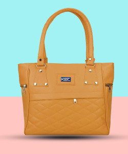 khatushyam collection Women Yellow Handbag