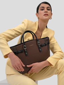 Miraggio Women Brown Tote