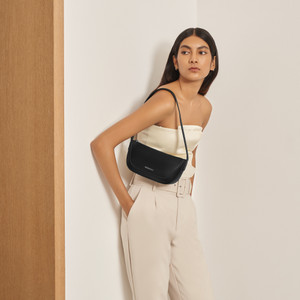 Miraggio Women Black Shoulder Bag