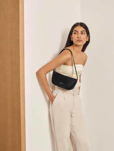 Miraggio Women Black Shoulder Bag