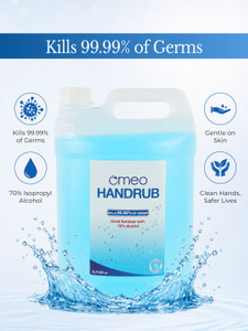 Omeo Instant Liquid Sanitizer 70% Alcohol 5 Pack - Image 6