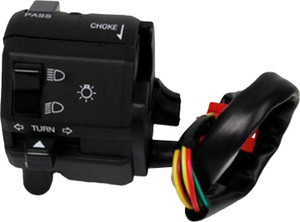 UNO MINDA SW-0671 HB Switch (Left Side) With Kick Start for Bajaj Pulsar/Caliber/CT 100 Handle Bar