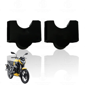 Moto Genius Adjustable Handle Riser for TVS Motorbike | Enhances Comfort Handlebar Riser Kit