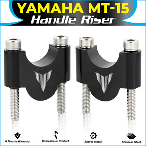 OBEROI'S TRADERS MT-15 Bike Handle Riser | Handlebar Height Raiser Clamps To Reduce Rider Fatigue Handlebar Riser Kit