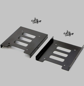 VOOCME 2.5" to 3.5" SSD HDD Hard Disk Drive Metal Mounting Bracket Holder Adapter 2.5 inch Mounting Bracket