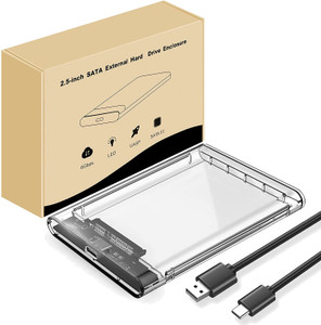 STORITE Hard Drive Enclosure, USB 3.0 C to SATA III External HDD Case for SSD 2.5 inch Hard Disk Case