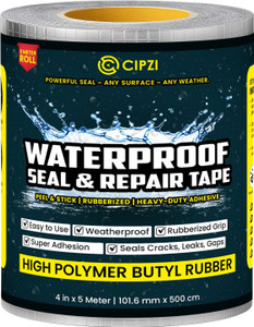 Cipzi Leakage Repair Waterproof Tape for Any Water Leakage 5 m Butyl Tape
