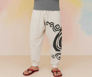 WAAMY69 Printed Cotton Men Harem Pants