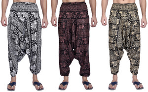 Viku Printed Cotton Men Harem Pants