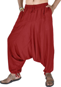 Fashion Passion India Solid Rayon Men Harem Pants