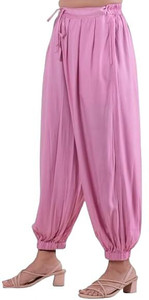 Prabha creations Solid Cotton Women Harem Pants