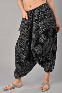 Negen Printed Cotton Men & Women Harem Pants